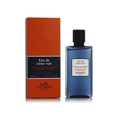 Hermes Eau de Citron Noir No-Rinse Cleansing Gel Antibakteriálny prípravok 80 ml