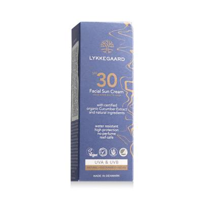 Lykkegaard Sun Facial Sun Cream SPF30 Opaľovací prípravok na tvár 50 ml