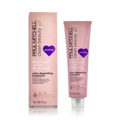 Paul Mitchell Clean Beauty Color Protect Color Depositing Treatment Maska na vlasy pre ženy 150 ml Odtieň Amethyst