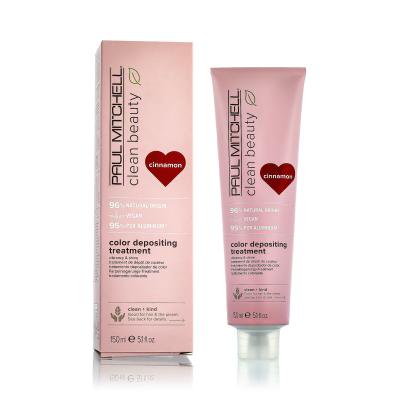 Paul Mitchell Clean Beauty Color Protect Color Depositing Treatment Maska na vlasy pre ženy 150 ml Odtieň Cinnamon