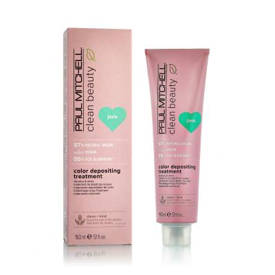 Paul Mitchell Clean Beauty Color Protect Color Depositing Treatment Maska na vlasy pre ženy 150 ml Odtieň Jade
