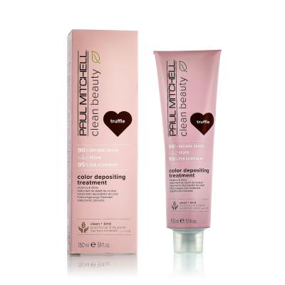 Paul Mitchell Clean Beauty Color Protect Color Depositing Treatment Maska na vlasy pre ženy 150 ml Odtieň Truffle