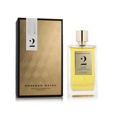 Rosendo Mateu 2 Citrus Wood Suede Leather Parfumovaná voda 100 ml