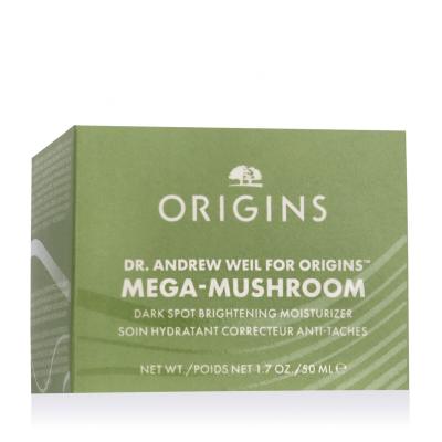 Origins Mega-Mushroom Dark Spot Brightening Moisturizer Denný pleťový krém pre ženy 50 ml