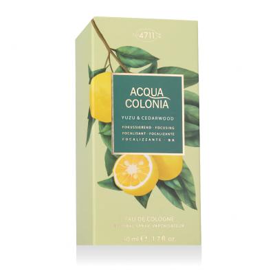 4711 Acqua Colonia Yuzu &amp; Cedarwood Kolínska voda 50 ml