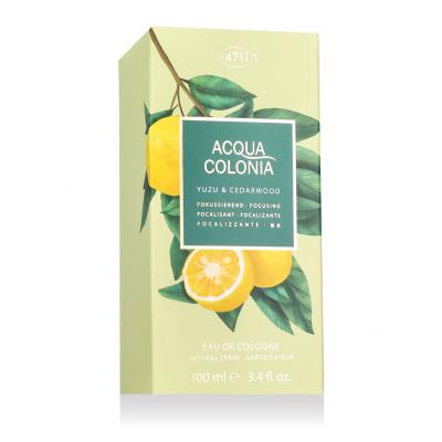 4711 Acqua Colonia Yuzu &amp; Cedarwood Kolínska voda 100 ml
