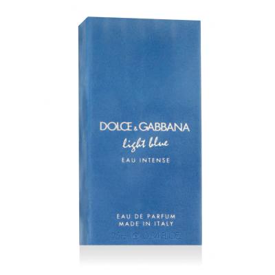 Dolce&amp;Gabbana Light Blue Eau Intense Parfumovaná voda pre ženy 25 ml