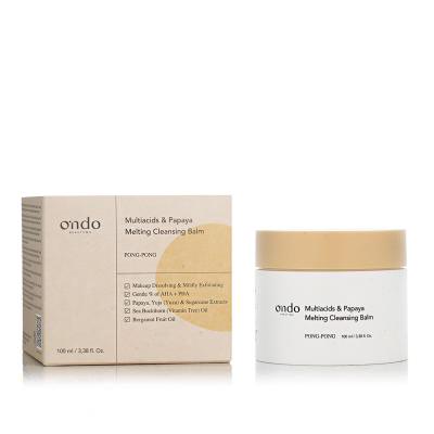 Ondo Beauty 36.5 PONG-PONG Multiacids &amp; Papaya Melting Cleansing Balm Čistiaci krém 100 ml