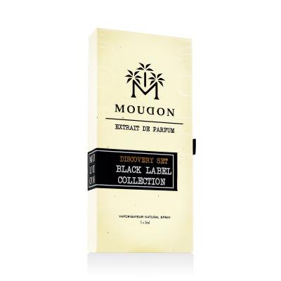 Moudon Discovery Set Black Label Collection Darčeková kazeta parfumový extrakt 5 x 3 ml