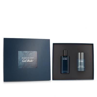 Davidoff Cool Water Darčeková kazeta toaletná voda 75 ml + deostick 75 ml