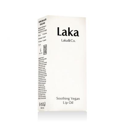 Laka Soothing Vegan Lip Oil Olej na pery 4,5 ml Odtieň Calming Purple
