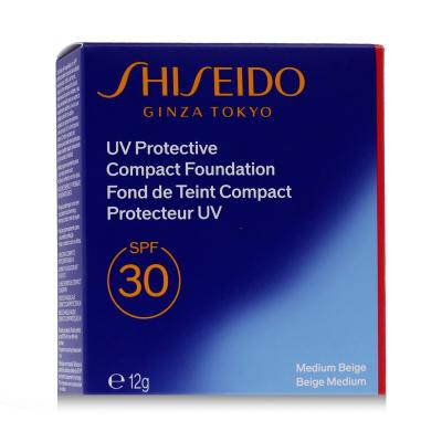 Shiseido UV Protective Compact Foundation SPF30 Make-up pre ženy 12 g Odtieň Medium Beige