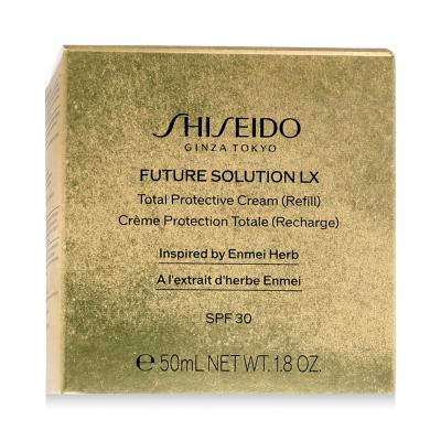 Shiseido Future Solution LX Total Protective Cream SPF30 Denný pleťový krém pre ženy Náplň 50 ml