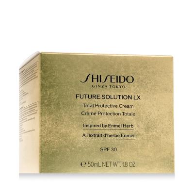Shiseido Future Solution LX Total Protective Cream SPF30 Denný pleťový krém pre ženy 50 ml