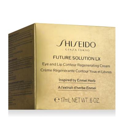 Shiseido Future Solution LX Eye And Lip Contour Regenerating Cream Očný krém pre ženy 17 ml