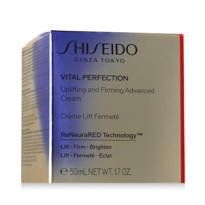 Shiseido Vital Perfection Uplifting &amp; Firming Advanced Cream Denný pleťový krém pre ženy 50 ml