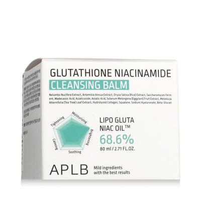 APLB Glutathione Niacinamide Cleansing Balm Odličovač tváre 80 ml