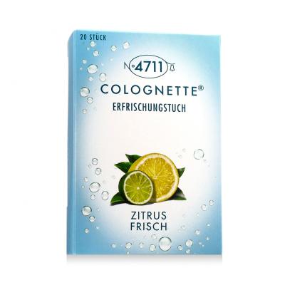 4711 Colognette Refreshing Lemon Tissues Čistiace obrúsky 20 ks