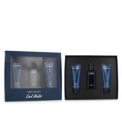 Davidoff Cool Water Darčeková kazeta toaletná voda 40 ml + sprchovací gél 50 ml + balzam po holení 50 ml