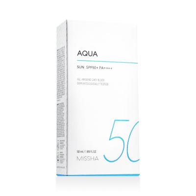 Missha All Around Safe Block Aqua Sun SPF50+ Opaľovací prípravok na tvár 50 ml