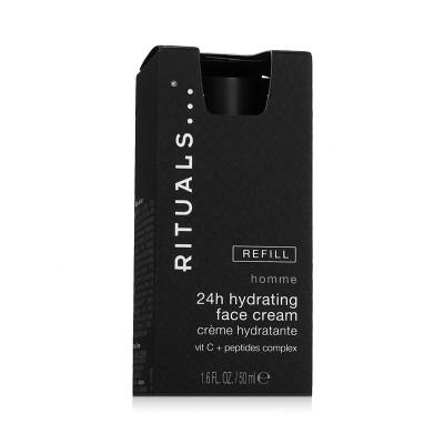 Rituals Homme 24h Hydrating Face Cream Denný pleťový krém pre mužov Náplň 50 ml