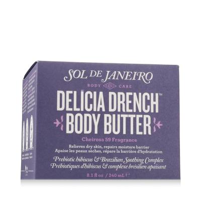 Sol De Janeiro Delicia Drench Body Butter Telové maslo pre ženy 240 ml