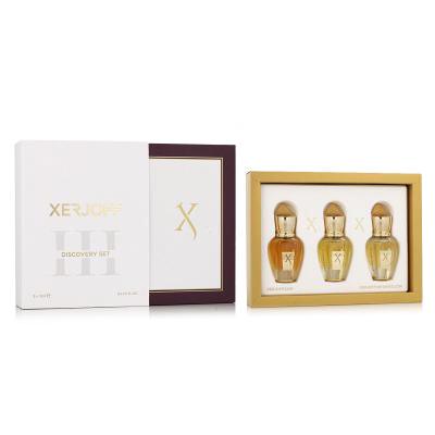 Xerjoff Discovery Set III Darčeková kazeta parfum Alexandria II 15 ml + parfum Golden Dallah 15 ml + parfumovaná voda Naxos 15 ml