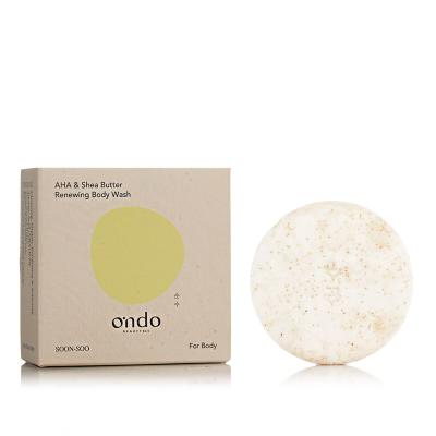Ondo Beauty 36.5 SOON-SOO AHA &amp; Shea Butter Renewing Body Wash Tuhé mydlo 70 g