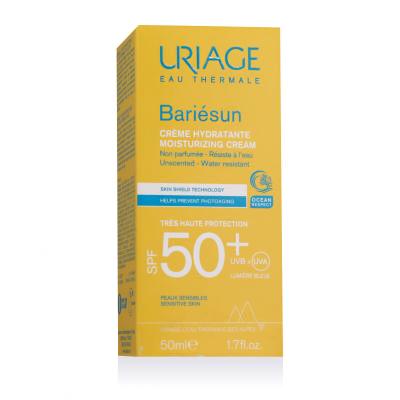 Uriage Bariésun Moisturizing Cream Unscented SPF50+ Opaľovací prípravok na tvár 50 ml