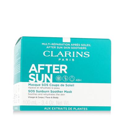Clarins After Sun SOS Sunburn Soother Mask Prípravok po opaľovaní pre ženy 100 ml