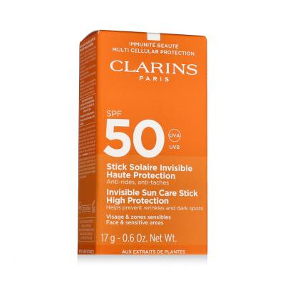 Clarins Sun Care Invisible Stick SPF50 Opaľovací prípravok na tvár 17 g