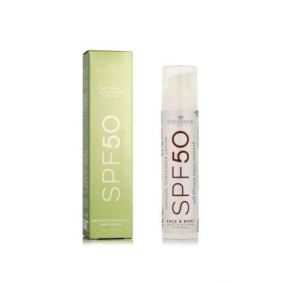 COCOSOLIS Natural Sunscreen Lotion Face &amp; Body SPF50 Opaľovací prípravok na telo 100 ml