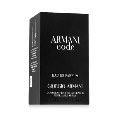 Giorgio Armani Code Parfumovaná voda pre mužov Naplniteľný 50 ml