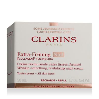 Clarins Extra-Firming Nuit Wrinkle Smoothing Revitalizing Night Cream Nočný pleťový krém pre ženy Náplň 50 ml
