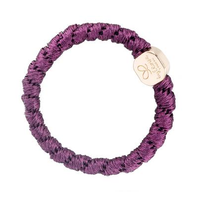 By Eloise London Gold Nugget Gumička na vlasy pre ženy 1 ks Odtieň Purple