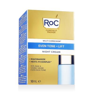 RoC Multi Correxion Even Tone + Lift Night Cream Nočný pleťový krém pre ženy 50 ml