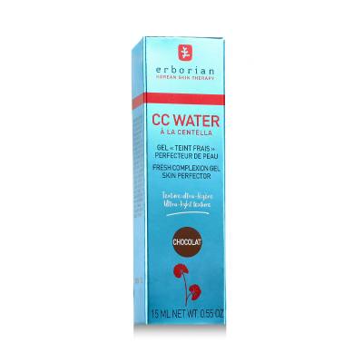 Erborian CC Water Fresh Complexion Gel Skin Perfector CC krém pre ženy 15 ml Odtieň Chocolat