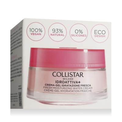 Collistar Idroattiva+ Fresh Moisturizing Water Cream Denný pleťový krém pre ženy 50 ml