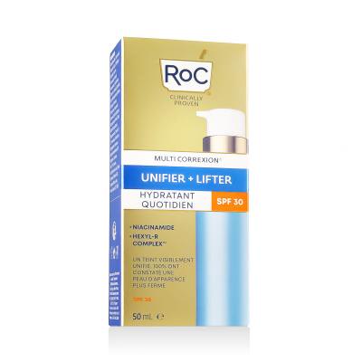 RoC Multi Correxion Even Tone + Lift Daily Moisturiser SPF30 Denný pleťový krém pre ženy 50 ml