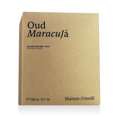 Maison Crivelli Oud Maracujá Vonná sviečka 190 g