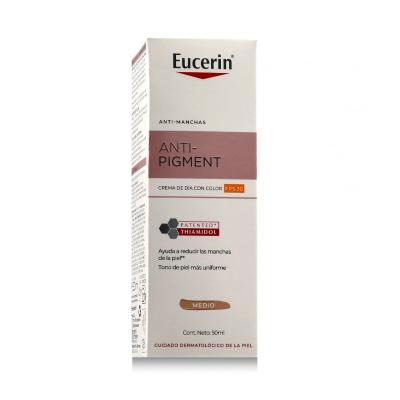 Eucerin Anti-Pigment Tinted Day Cream SPF30 Denný pleťový krém pre ženy 50 ml Odtieň Medium