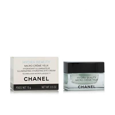 Chanel Hydra Beauty Illuminating Hydrating Eye Cream Očný krém pre ženy 15 g
