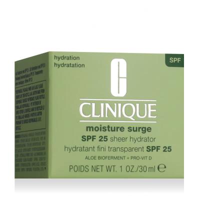 Clinique Moisture Surge Sheer Hydrator SPF25 Denný pleťový krém pre ženy 30 ml