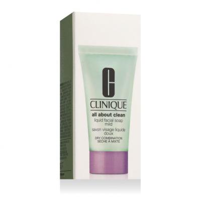 Clinique All About Clean Liquid Facial Soap Mild Čistiace mydlo pre ženy 30 ml