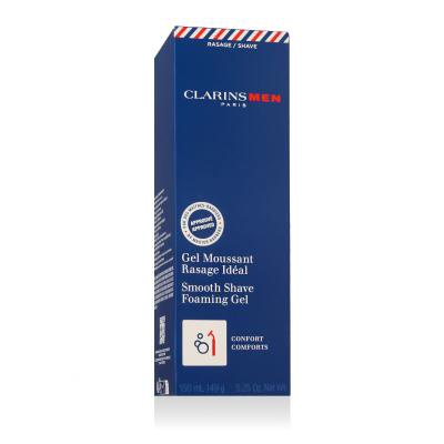 Clarins Men Smooth Shave Foaming Gel Gél na holenie pre mužov 150 ml