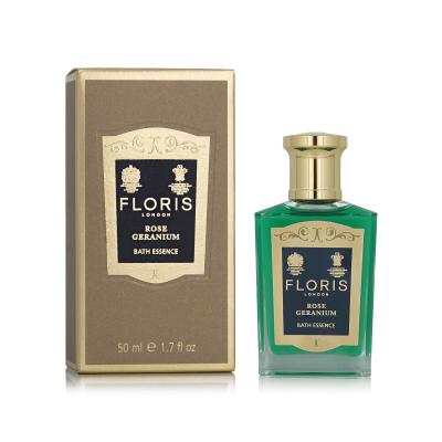 Floris Rose Geranium Bath Essence Kúpeľový olej pre ženy 50 ml