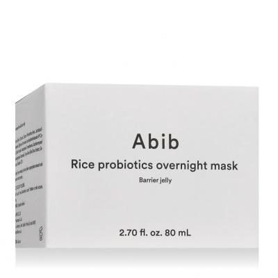 Abib Rice Probiotics Overnight Mask Barrier Jelly Pleťová maska 80 ml