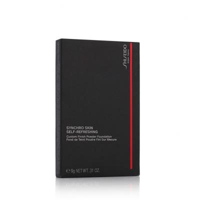 Shiseido Synchro Skin Self-Refreshing Custom Finish Powder Foundation Make-up pre ženy 9 g Odtieň 410 Sunstone