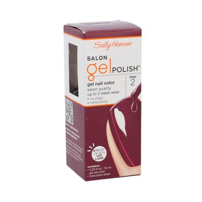Sally Hansen Salon Gel Polish Gel Nail Color Lak na nechty pre ženy 7 ml Odtieň 240 Ruby Do