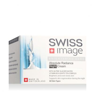 Swiss Image Brightening Care Absolute Radiance Night Cream Nočný pleťový krém 50 ml